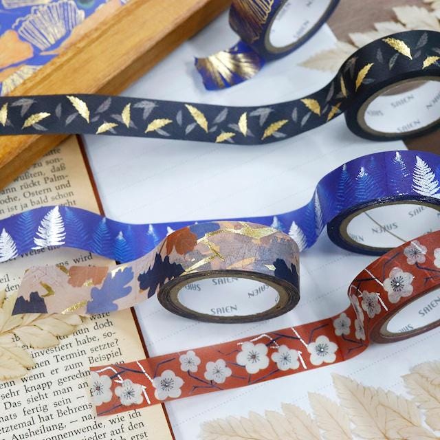 Saien x IRIYA Ariane GERARD Paris Collection Gold Foil Washi Tape  - Jazz