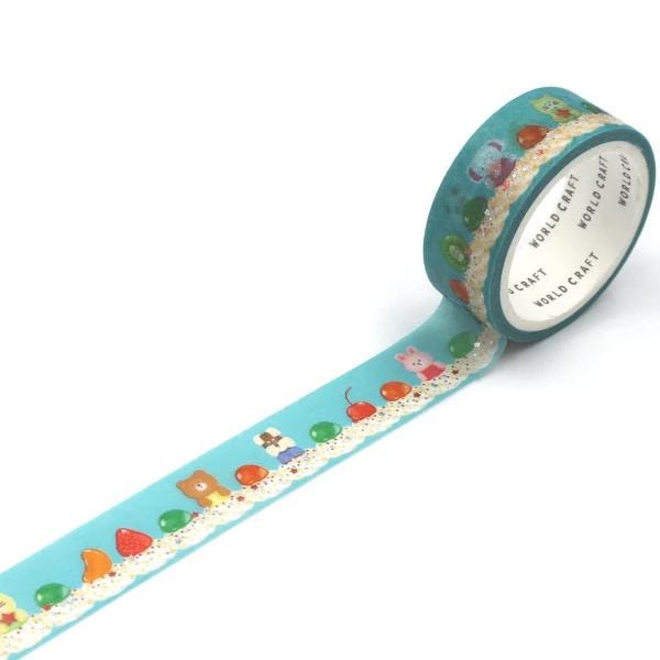 KiraKira Memory Collection Vol.8 Foil Washi Tape  - Butter cream