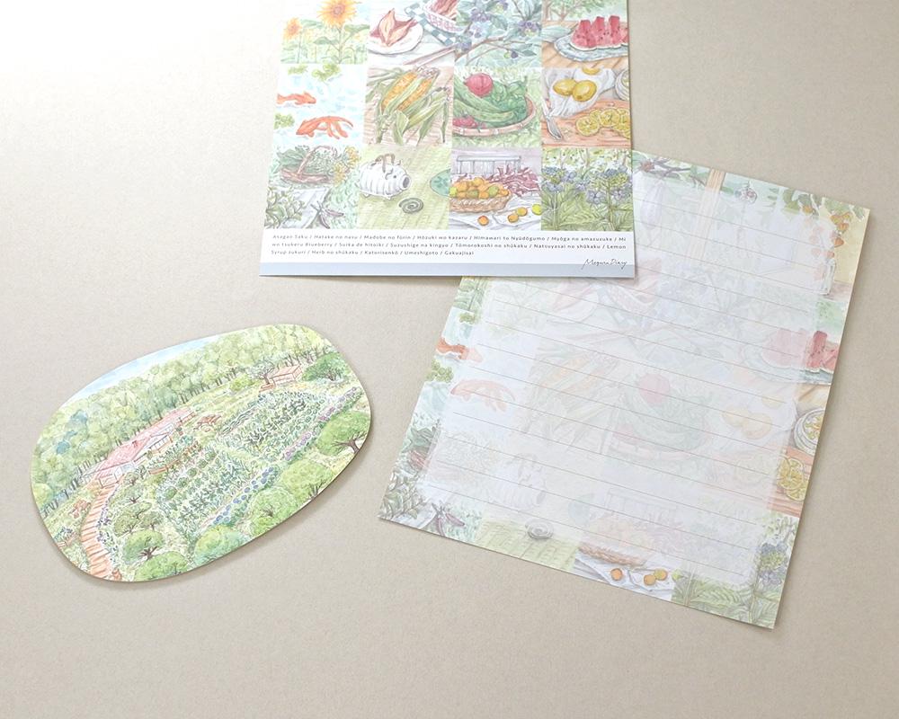 MeguruDiary Series Writing Letter Set - Summer