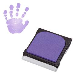 Handprint/Footprint Ink Pad Palm Color - Purple