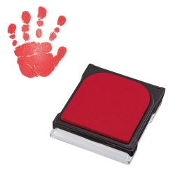 Handprint/Footprint Ink Pad Palm Color - Dark Red