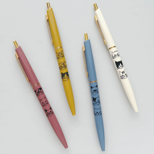 Miyuki Matsuo 0.5mm Cat Ballpoint Pen