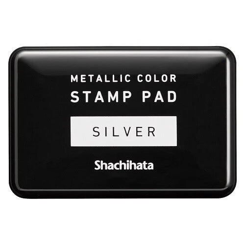 Oil-Based Ink Pad Metallic Color - Silver