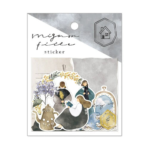 Mignonfeuille Gold Foil Sticker Series- My Room