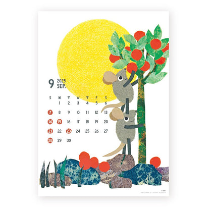 2025 Limited A4 Month Calendar designed by Leo Lionni