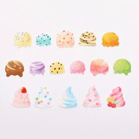 Washi Sticker Roll Series - Ice Cream Shop