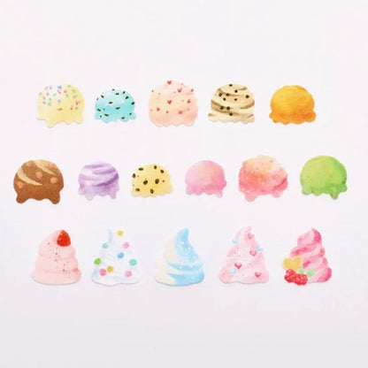 Washi Sticker Roll Series - Ice Cream Shop