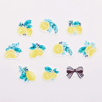 Washi Sticker Roll Series - Lemon Wreath