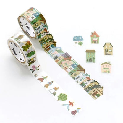 Washi Sticker Roll Series - A City Full of Kindness