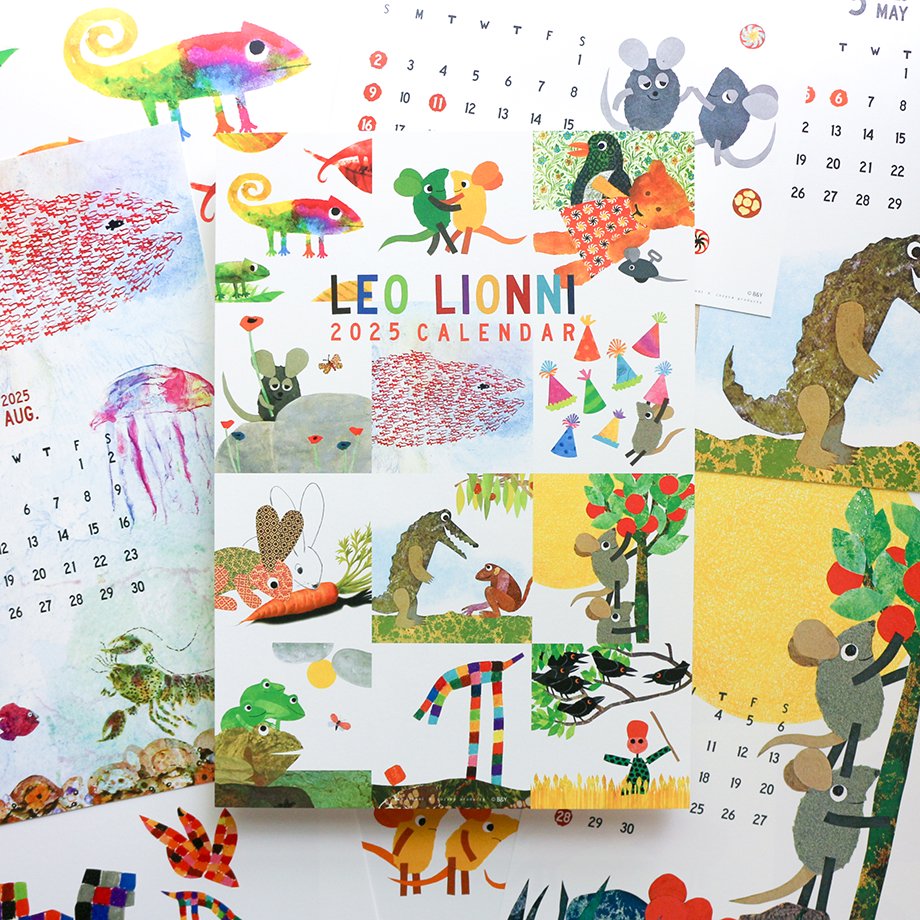 2025 Limited A4 Month Calendar designed by Leo Lionni