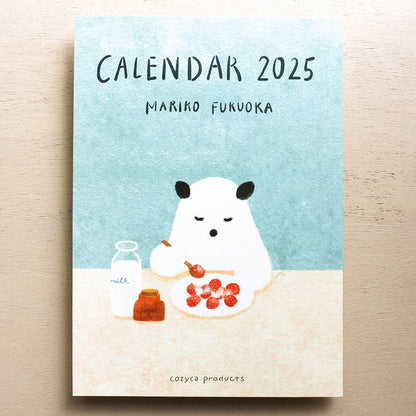 2025 Limited A4 Month Calendar designed by Mariko Fukuoka