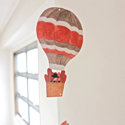 Hanging Mobile Series designed by Necktie - Balloon and Carrot