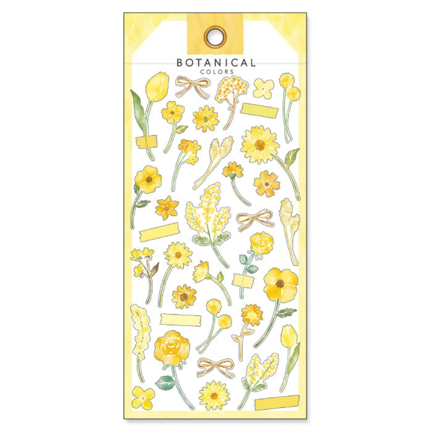 Botanical Colors Sticker Series - Yellow