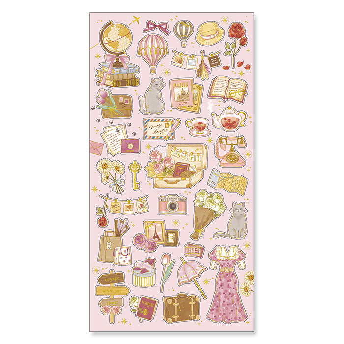 Choupinet Gold Foil Sticker Series 2 - Classical Voyage