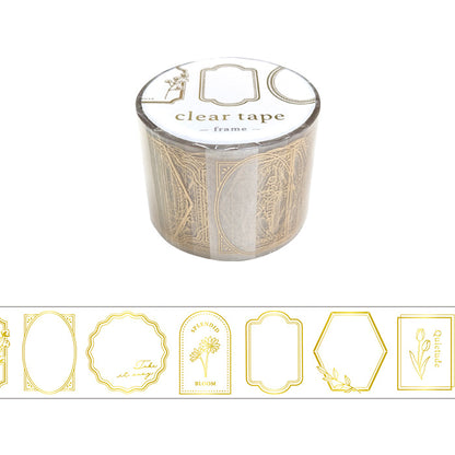 Clear Tape with Gold Foil - Frame