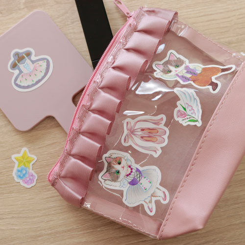 Arisa Shimoda Multi-Stickers - Ballet and Cat