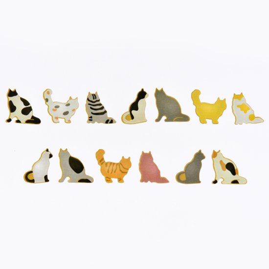 Washi Sticker Roll Series - Cat Shaped Cookie