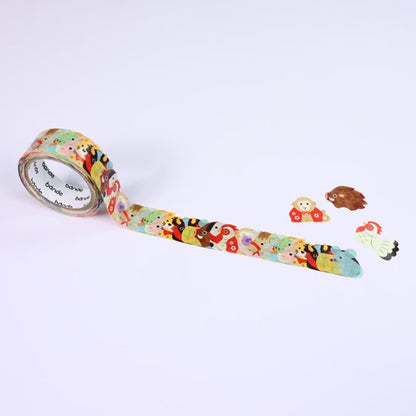 Washi Sticker Roll Series - Chinese Zodiac