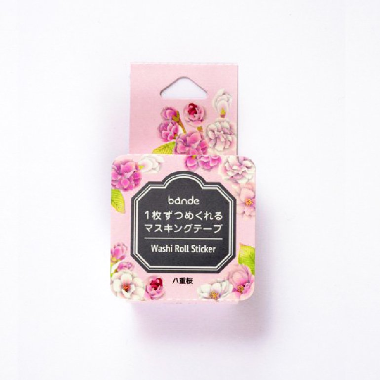 Washi Sticker Roll Series - Double Cherry Blossom