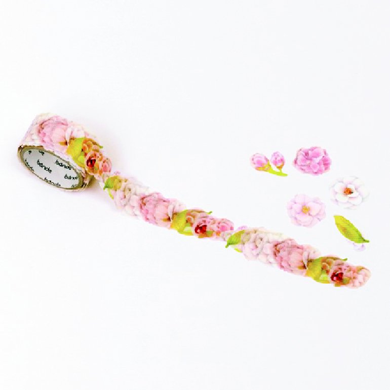 Washi Sticker Roll Series - Double Cherry Blossom