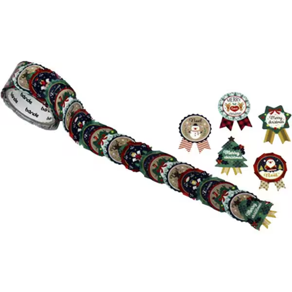 Christmas Limited Edition Washi Sticker Roll Series - Ornament Vier