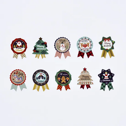 Christmas Limited Edition Washi Sticker Roll Series - Ornament Vier