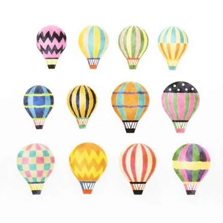 Washi Sticker Roll Series - Balloon