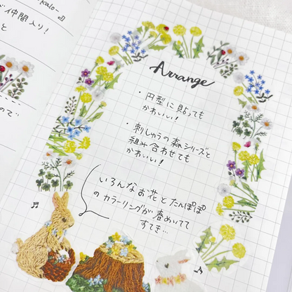 Washi Sticker Roll Series - Dandelion Field Kalo