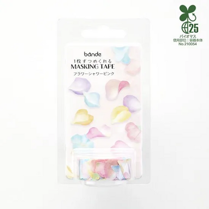 Washi Sticker Roll Series - Flower Shower Pink
