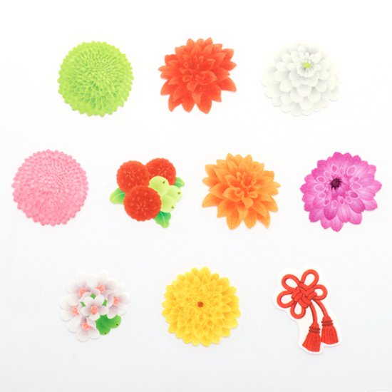 Washi Sticker Roll Series - Ping Pong Mum Bouquet – Nishiki