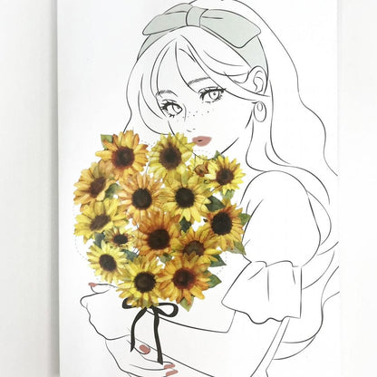 Washi Sticker Roll Series - Sunflower