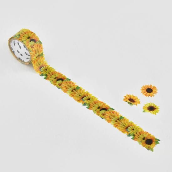 Washi Sticker Roll Series - Sunflower