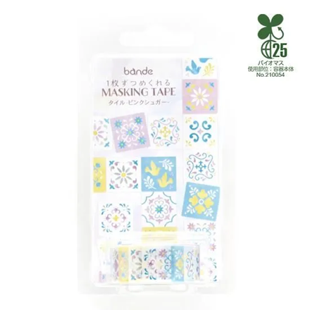 Washi Sticker Roll Series - Tile: Pink Sugar