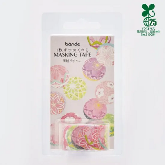 Washi Sticker Roll Series - Temari – Pale Crimson