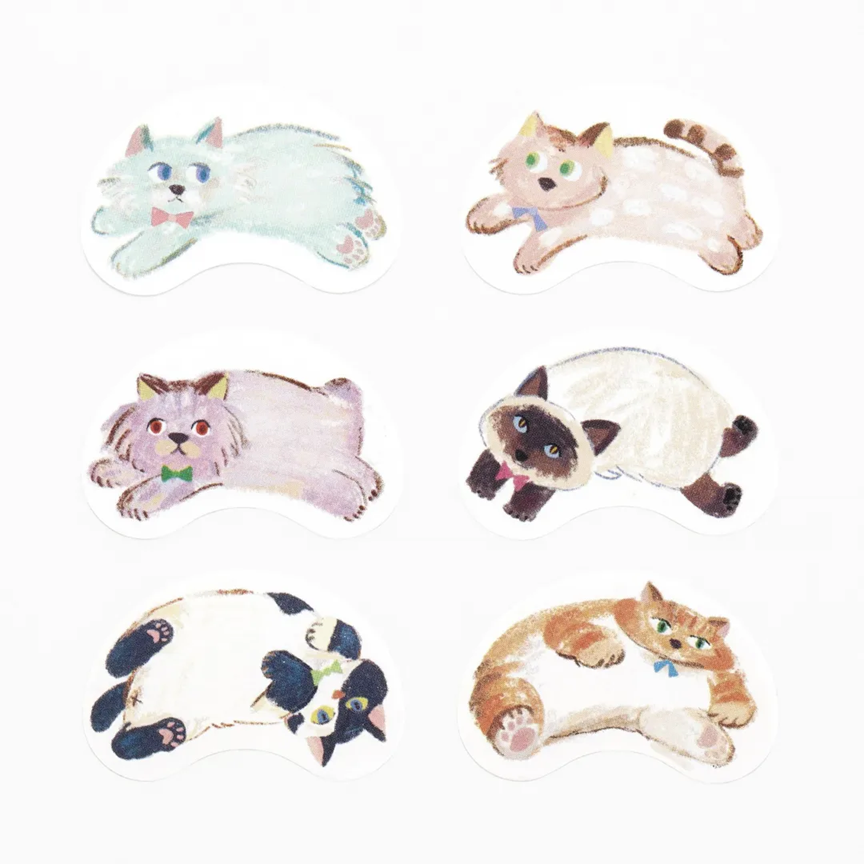 Writeable Sticker Roll Series - Running Cat