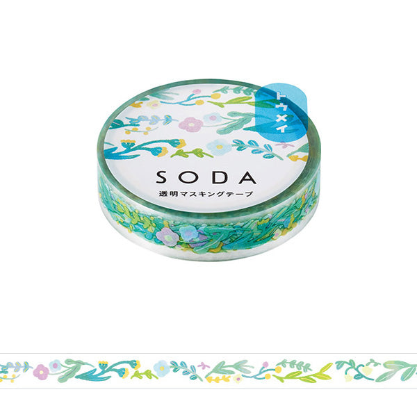 Hitotoki SODA Clear Tape Series - Garden