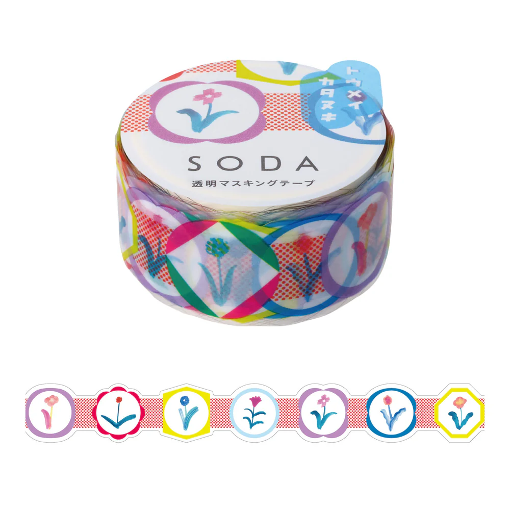 Hitotoki SODA Die Cut Clear Tape Series - Patch