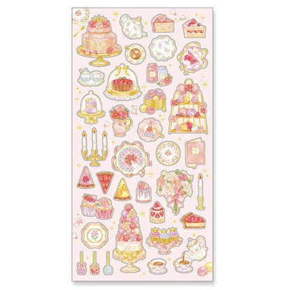 Choupinet Gold Foil Sticker Series - Roayl Sweets