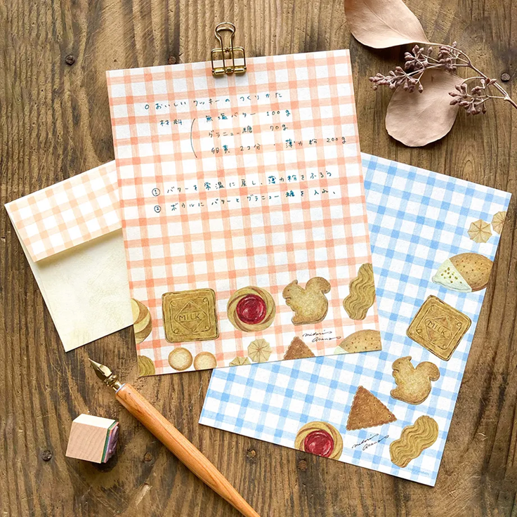Letter Writing Set Series designed by Asano Midori - Cookie