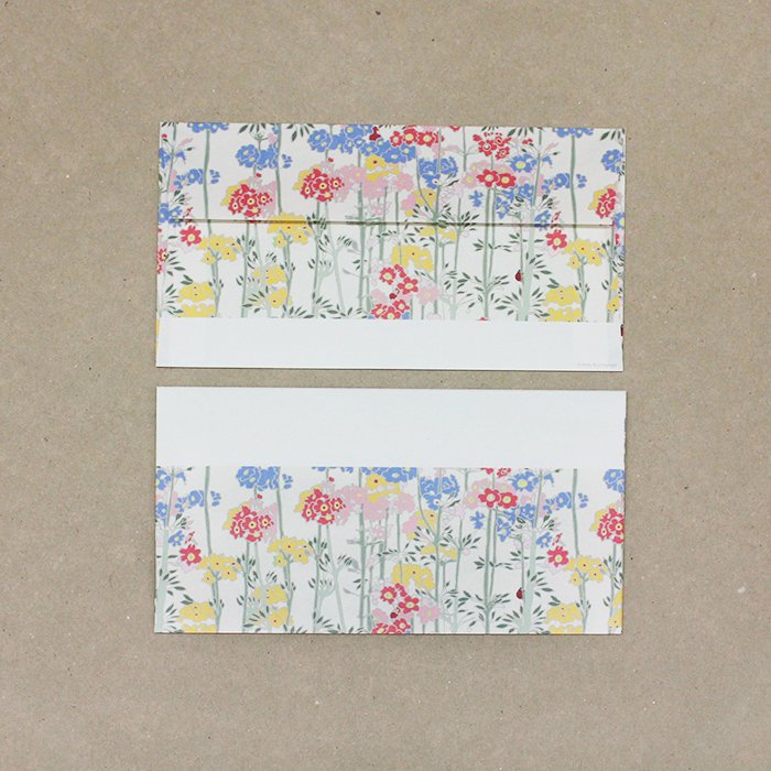 Letter Writing Set Series designed by Emily Burningham - Primulas