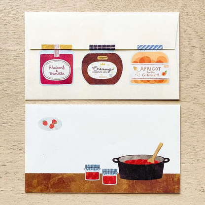 Letter Writing Set Series designed by Fukuoka Mariko - Seasonal Jar