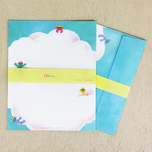 Letter Writing Set Series designed by Iroi Yuki - Oni