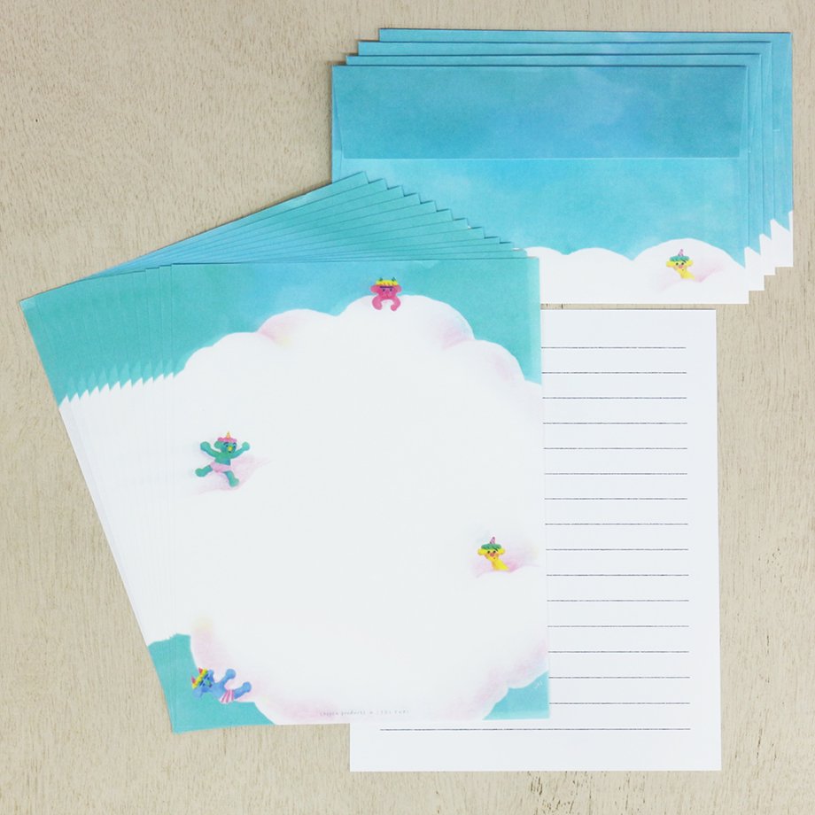 Letter Writing Set Series designed by Iroi Yuki - Oni