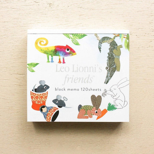 Memo Pad Series designed by Leo Lionni - Leo Lionni's friends