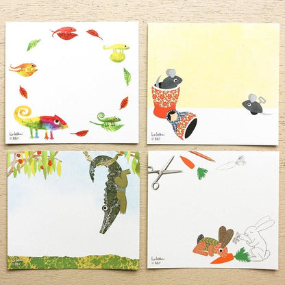 Memo Pad Series designed by Leo Lionni - Leo Lionni's friends