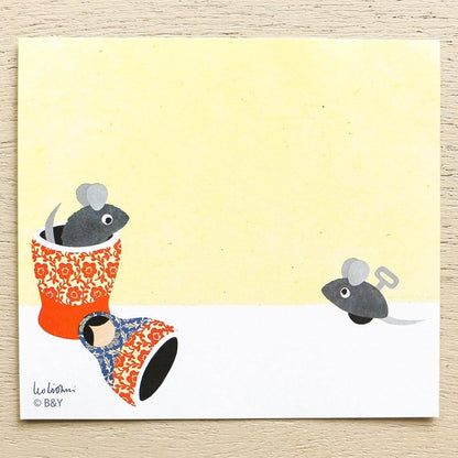 Memo Pad Series designed by Leo Lionni - Leo Lionni's friends