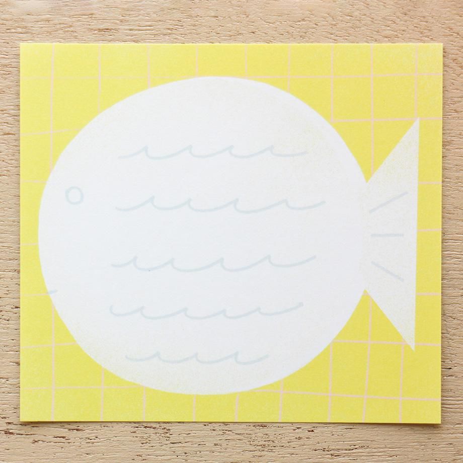 Memo Pad Series designed by Nishi Shuku - NEKO to SAKANA