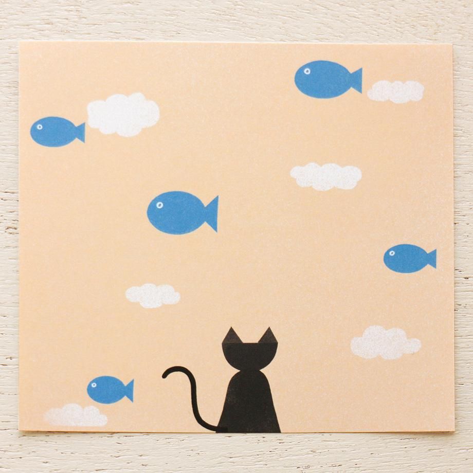 Memo Pad Series designed by Nishi Shuku - NEKO to SAKANA