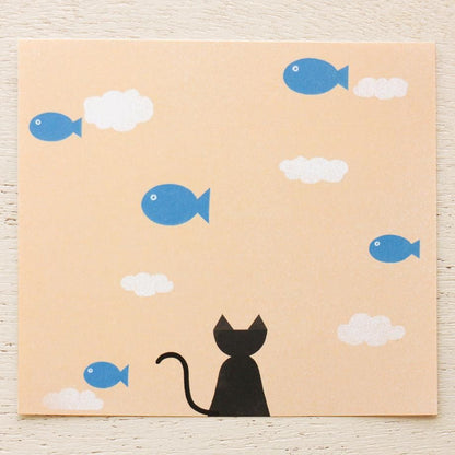 Memo Pad Series designed by Nishi Shuku - NEKO to SAKANA