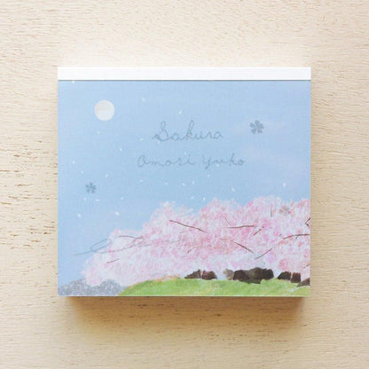 Memo Pad Series designed by Omori Yumiko - Sakura